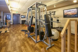 The rehab gym at Lexington