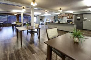 A dining room at Lexington