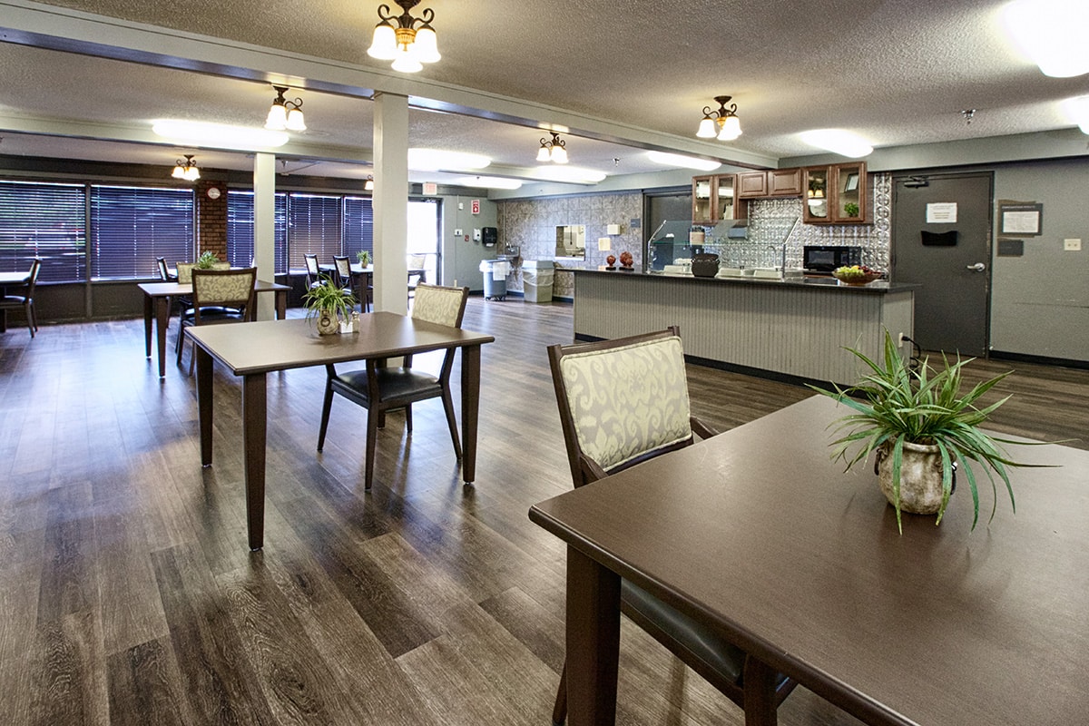 A dining room at Lexington